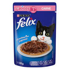 Felix Classic Gatitos con Carne 85g